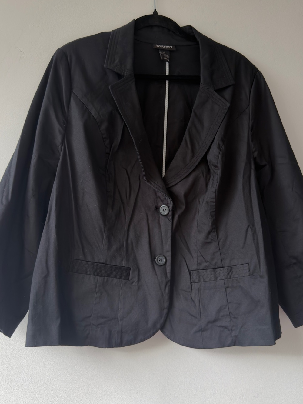 Lane Bryant Black Two-Button Women's Blazer